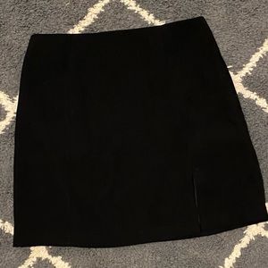 SHEIN Black Mini Skirt